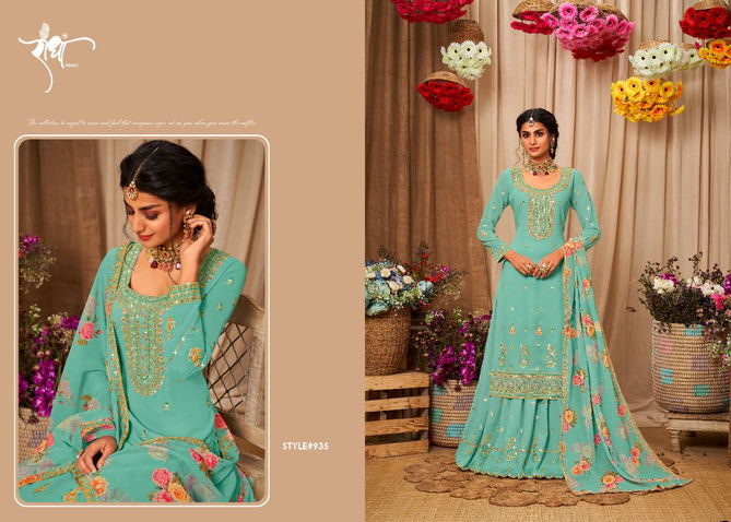 Radha Sofiya Heavy Festive Designer Georgette Latest Salwar Suit Collection 